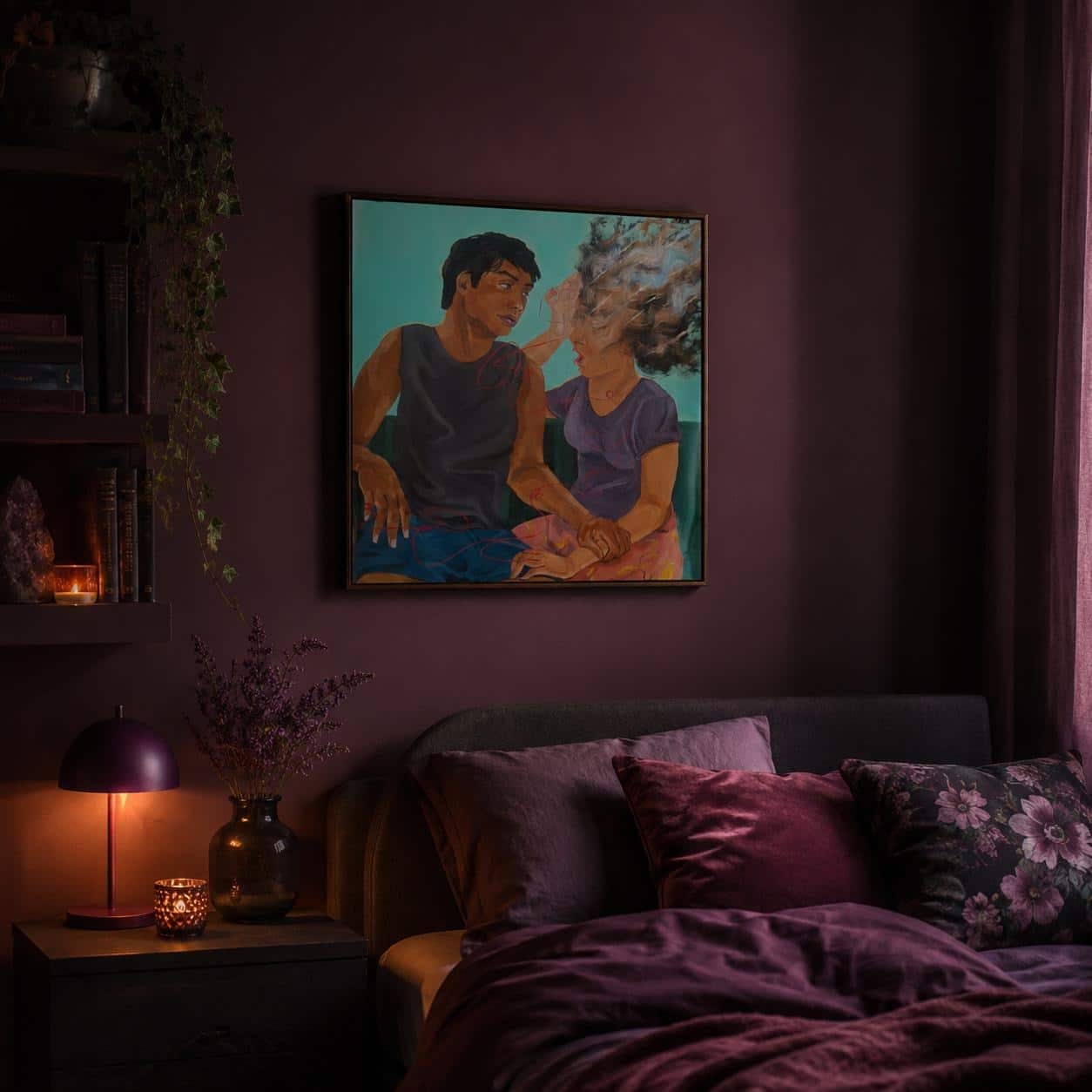 bedroom art