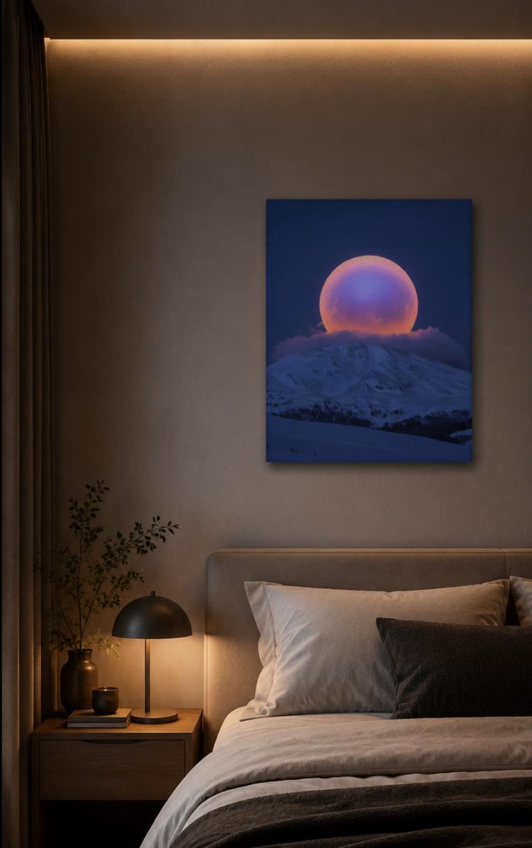 bedroom artwork
