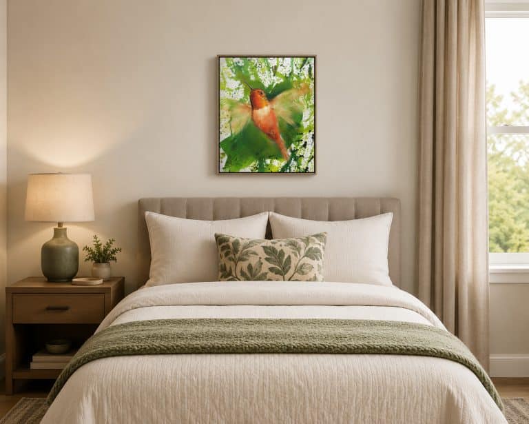 guest room artwork