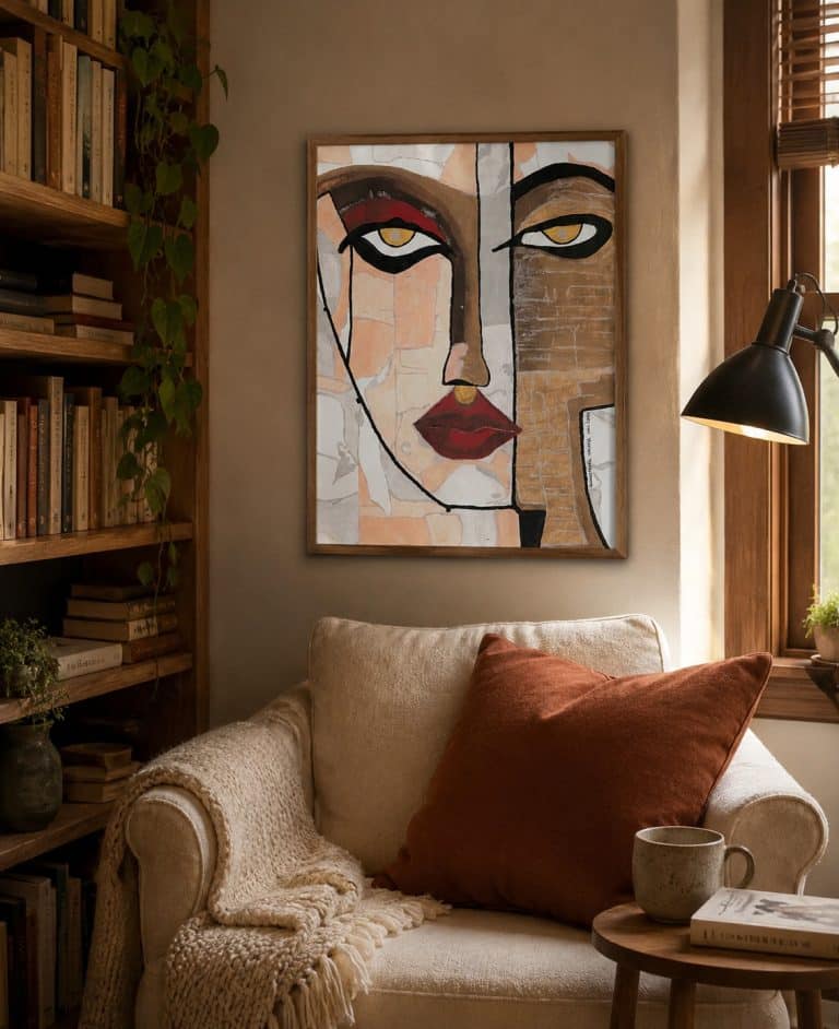 reading corner artwork
