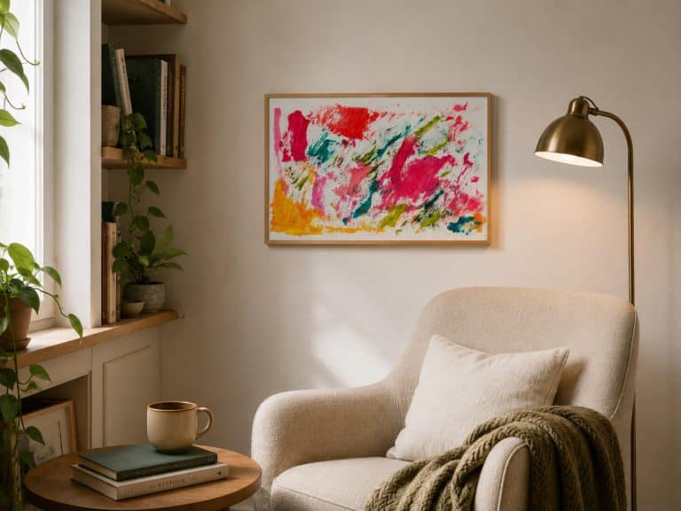 reading corner artwork
