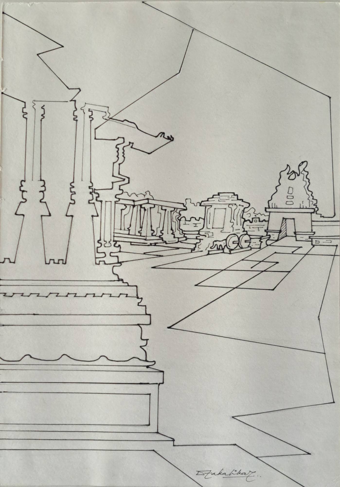 Hampi-Vitthala Temple-I