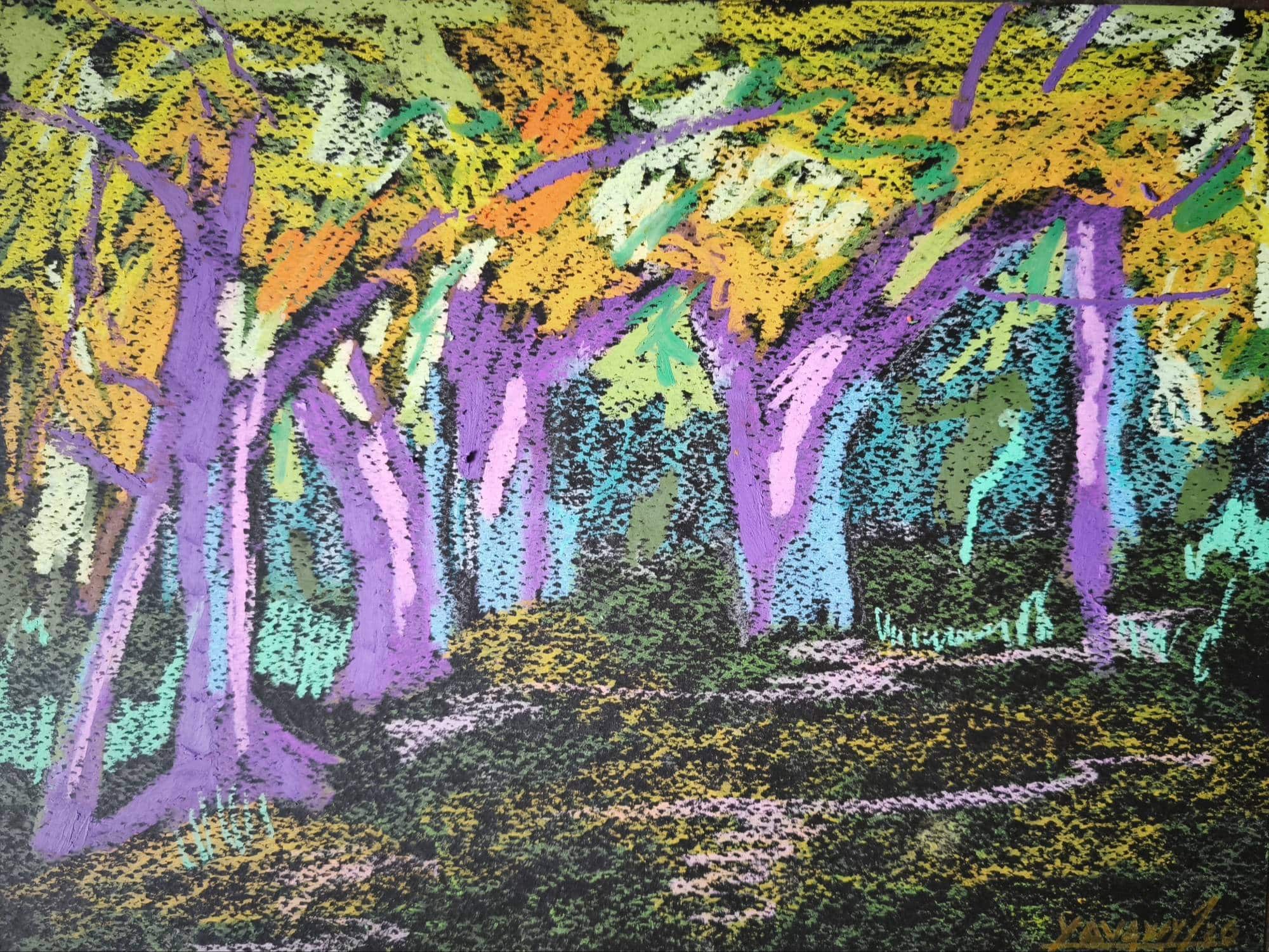 Bosque de los Sueños Violetas