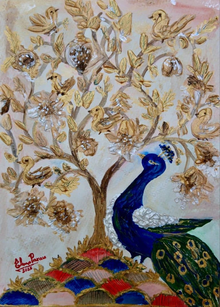 Tree of life in the spring